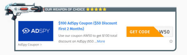 Adspy Coupon