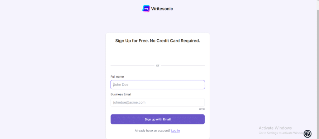 sign up -  Writesonic Coupon Codes